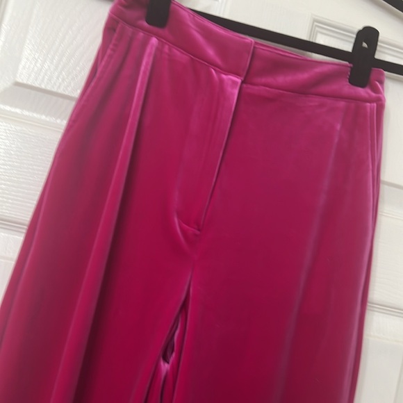 NWT Karina Grimaldi Vanna Hot Pink Pants. XS - Picture 2 of 8